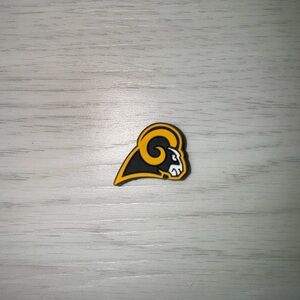 Vintage Los Angeles Rams NFL Football Team Croc Charm